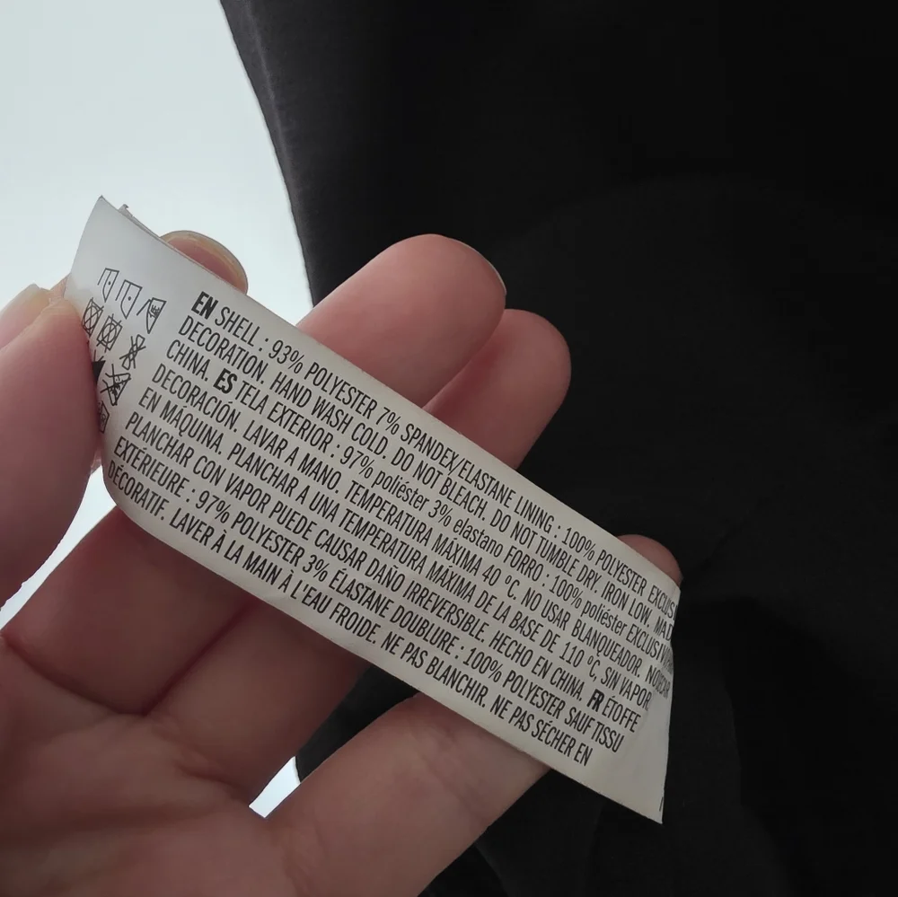 endless rose Feather Trim‎ Mini Dress BLACK Cutout Bow Size XS - Picture 6 of 6